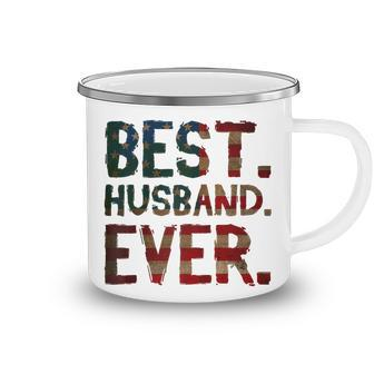 4Th Of July Fathers Day Usa Dad Gift - Best Husband Ever Camping Mug - Seseable