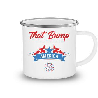 4Th Of July Pregnancy Announcement For Dad To Be Men Camping Mug - Seseable