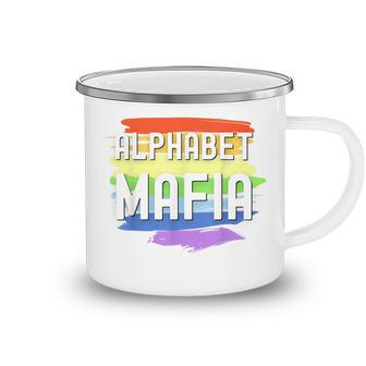 Alphabet Mafia Lgbtq Pride Sounds Gay Im In For Lesbian Camping Mug - Seseable