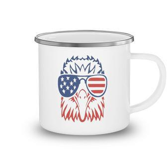 American Flag Eagle 4Th Of July Usa Sunglasses Patriotic Camping Mug | Mazezy