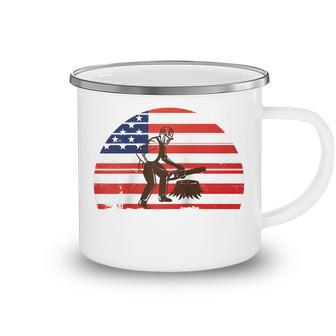 Arborist 4Th Of July Tree Climber Dad Chainsaw Camping Mug - Seseable