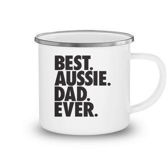 Aussie Dad - Australian Shepherd Dog Dad Gift Camping Mug | Mazezy