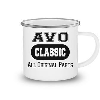Avo Grandpa Gift Classic All Original Parts Avo Camping Mug - Seseable