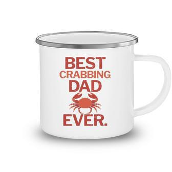 Best Crabbing Dad Ever Funny Crab Fishing Camping Mug | Mazezy