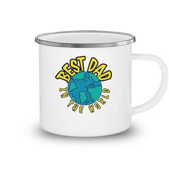 Best Dad In The World - Great Gift Idea For Fathers Day Camping Mug | Mazezy