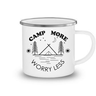 Camp More Worry Less Camping Lovers Camping Mug | Favorety UK