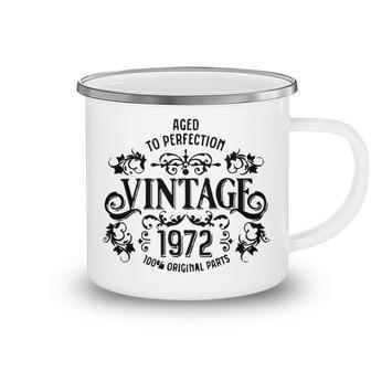 Copy Of 50Th Birthday Born 1972 Vintage Camping Mug - Monsterry