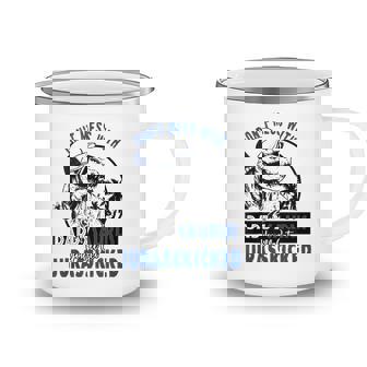 Daddysaurus Dad Husband Fathers Day Gift Matching Dinosaur  Camping Mug