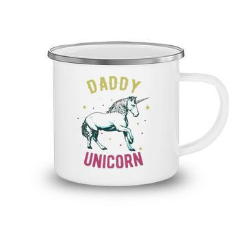 Fathers Day Funny Gift - Daddy Unicorn Camping Mug | Mazezy
