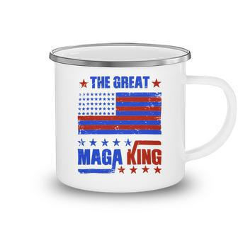 Funny The Return Of The Ultra Maga King Flag Gift Camping Mug - Monsterry UK