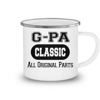 G Pa Grandpa Gift Classic All Original Parts G Pa Camping Mug - Seseable