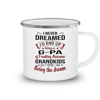 G Pa Grandpa Gift G Pa Of Freaking Awesome Grandkids Camping Mug | Seseable CA
