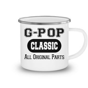 G Pop Grandpa Gift Classic All Original Parts G Pop Camping Mug - Seseable