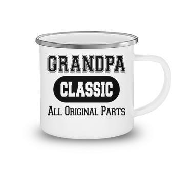 Grandpa Gift Classic All Original Parts Grandpa Camping Mug - Seseable