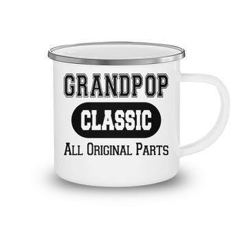 Grandpop Grandpa Gift Classic All Original Parts Grandpop Camping Mug - Seseable