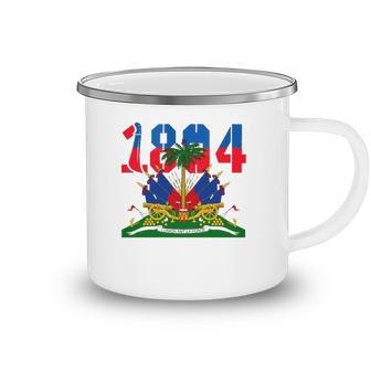 Haitian Revolution 1804 Flag Day Zip Camping Mug | Mazezy