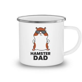 Hamster Dad Funny Hamster Papa Camping Mug | Mazezy