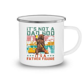 Its Not A Dad Bod Its Father Figure Funny Bear Beer Lover Camping Mug | Mazezy