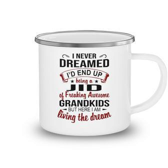 Jid Grandpa Gift Jid Of Freaking Awesome Grandkids Camping Mug - Seseable