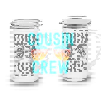 Kids Cousin Crew Family Vacation Summer Vacation Beach Sunglasses Camping Mug - Seseable