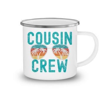 Kids Cousin Crew Family Vacation Summer Vacation Beach Sunglasses Camping Mug - Seseable