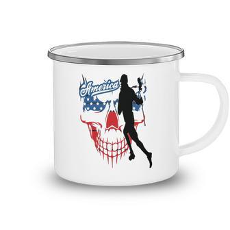 Lacrosse Usa Flag Camping Mug | Favorety DE