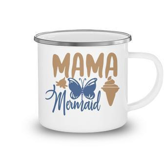 Mama Tshirt Funny Outdoor Adventure Camping Graphic Tee Camping Mug - Seseable