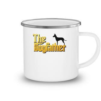 Manchester Terrier Gifts - The Dogfather Gift Camping Mug | Mazezy