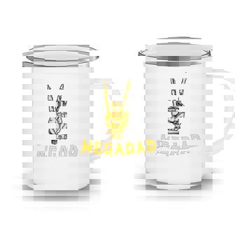 Megadad Rock Heavymetal Guitar Dad Camping Mug | Mazezy