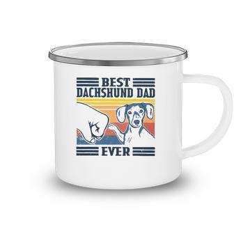 Mens Best Dachshund Dad Ever Funny Dog Lover Fathers Day Gift Camping Mug | Mazezy