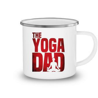 Mens Yoga Dad Meditation Namaste Fathers Day Gift Camping Mug | Mazezy