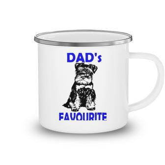 Miniature Schnauzer At Home Dads Favourite Multi Tasking Dog Camping Mug | Favorety