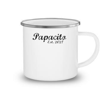 New Spanish Fathers Day Papacito 2021 Gift Camping Mug | Mazezy