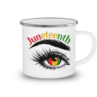 Official 4 Juneteenth - African American Women Black History Pride Camping Mug | Favorety DE