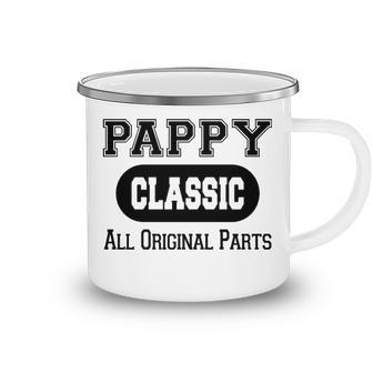 Pappy Grandpa Gift Classic All Original Parts Pappy Camping Mug - Seseable