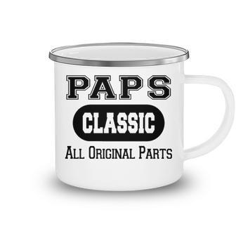 Paps Grandpa Gift Classic All Original Parts Paps Camping Mug - Seseable