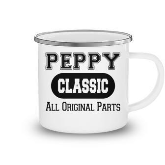 Peppy Grandpa Gift Classic All Original Parts Peppy Camping Mug - Seseable