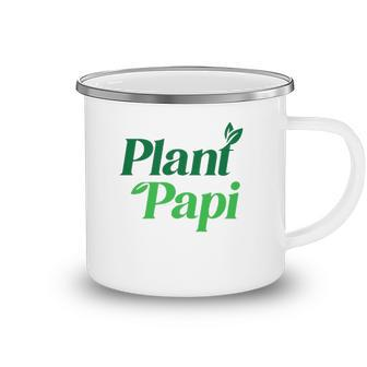 Plant Papi Dad Fathers Day Plants Lover Camping Mug | Mazezy