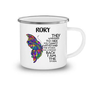 Rory Name Gift Rory I Am The Storm Camping Mug - Seseable