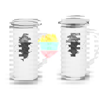 Super Lithuanian Heritage Patriot Proud Lithuania Roots Flag Camping Mug | Mazezy