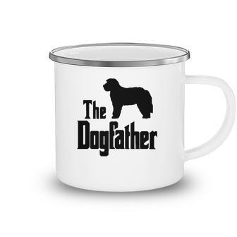 The Dogfather - Funny Dog Gift Funny Bernedoodle Camping Mug | Mazezy