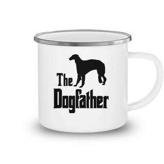 The Dogfather - Funny Dog Gift Funny Borzoi Camping Mug | Mazezy