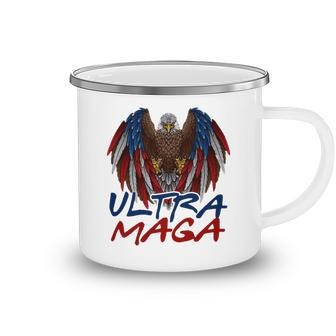Ultra Maga Eagle Make America Great Again Proud Of Ultra Maga Camping Mug - Monsterry
