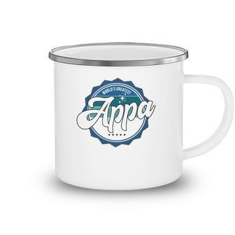 Worlds Greatest Appa Korean Dad Camping Mug | Mazezy