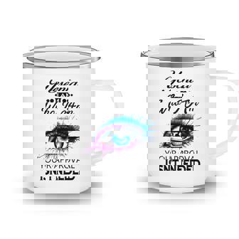 Yesenia Name Gift Yesenia I Am Who I Am Camping Mug - Seseable