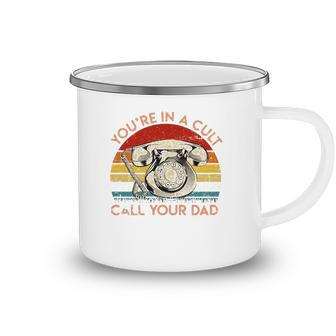 Youre In A Cult Call Your Dad Essential Camping Mug | Mazezy