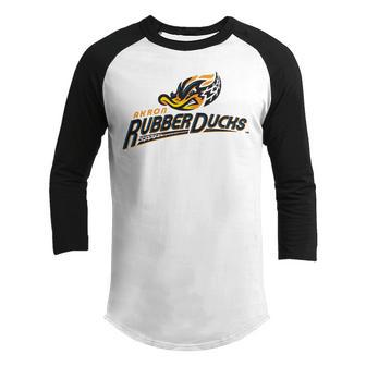 Akron Rubber Ducks Youth Raglan Shirt - Monsterry