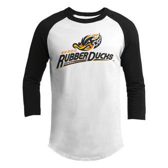 Akron Rubber Ducks Youth Raglan Shirt | Favorety AU