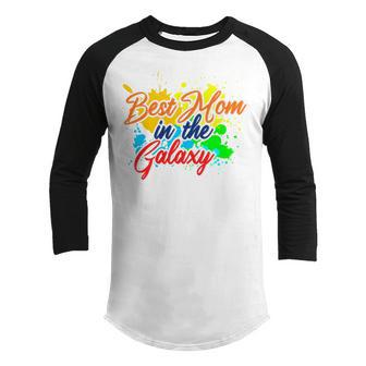 Best Mom In The Galaxy Gift For Mothers Youth Raglan Shirt | Favorety UK