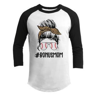 Bonus Mama Funny Mom V2 Youth Raglan Shirt | Favorety UK